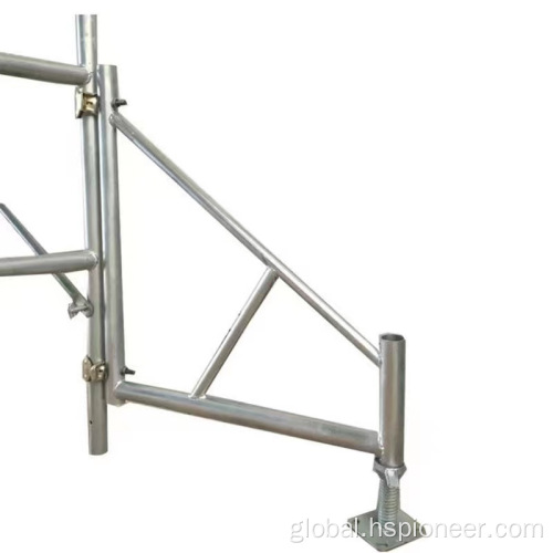 Pre-Galvanized Door Frame Scaffolding System Scaffolding Adjustable Triangle Bracket Factory